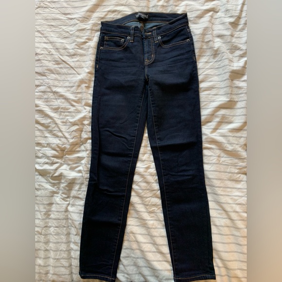 J Crew Mercantile indigo skinny jeans Sz 25 - Picture 2 of 4